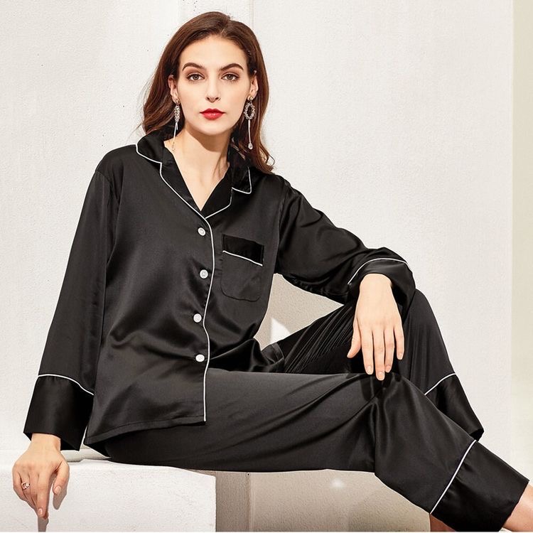 Mocha Muse Satin Nightsuit main image 1